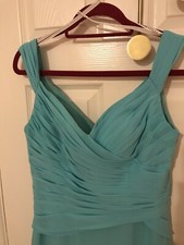 Mark Lesley Blue bridesmaid dress style 1681 Size 12-14 worn once