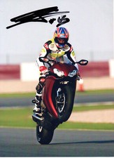 Motor Bike Rider BSB Jonathan Rea Hand Signed Photo Autograph Rare 7x5" AA