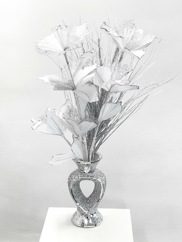 Mosaic vase and flowers - 26,