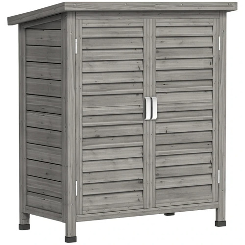 Garden shed wooden door unit - shed,