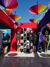 Standing Prop – Giant Chess Board Wall