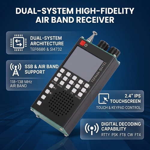 Micro dual band ssb - fm, am