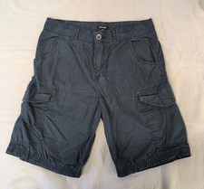 Animal Cargo Shorts Mens W32 Navy Blue Utility Combat Military Hiking Outdoor