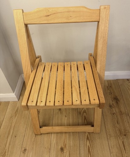 Vintage beech folding - vintage,