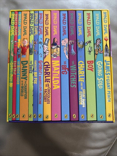 Roald dahl book box - dahl, set