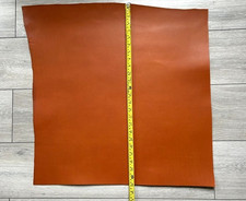 24x24 inches Veg Tanned Premium Full Grain Cow Hide Leather  Tan Color 2mm LP04