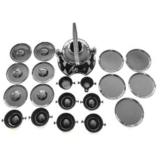 Luigi Colani Black Tea Set
