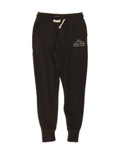 JACK WILLS Womens Graphic Tracksuit Trousers Joggers UK 10 Small  Grey BJ12