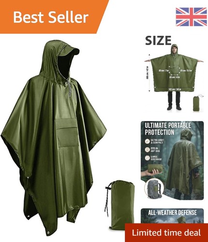Multi functional adult poncho - adult,