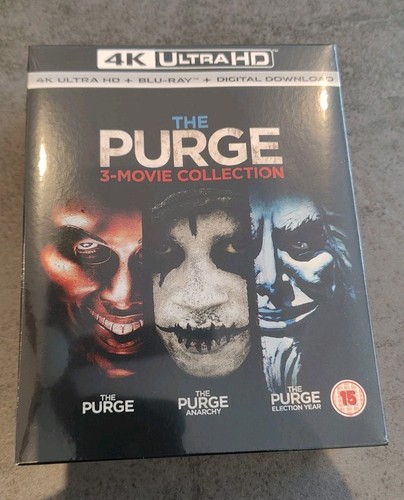 The purge trilogy blu ray - trilogy, 4k
