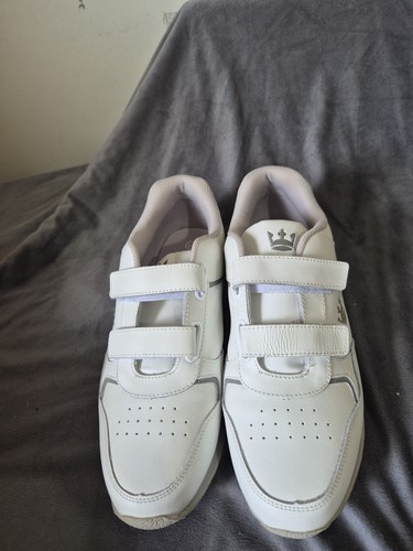 Crown king white leather - crown,
