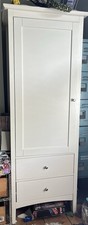 Marks and Spencer Hastings Ivory Single Wardrobe with 2 Drawers