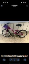 Ammaco Eclipse Girls 18″ Wheel Mountain Bike Lightweight Frame 6 Speed Purple
