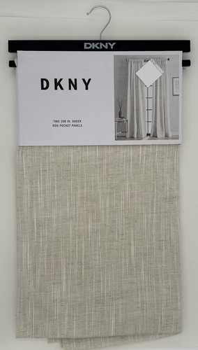 Dkny classic linen - sheer, rod