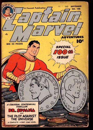 Captain marvel adventures - marvel,