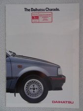 Daihatsu Charade Brochure 1985 - CS,CX,Turbo,Daimatic,3 Cylinder,High Roof,Sun
