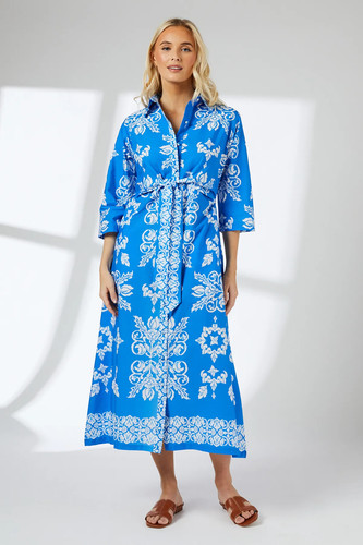 Principles blue shirt dress - blue,