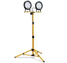 Twin Head LED Tripod Work
