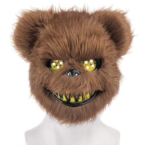Halloween scary bear mask - halloween,