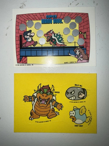 1989 topps nintendo super - 1989,