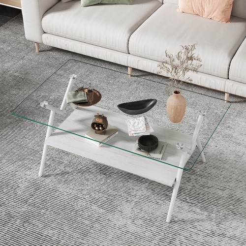 Inch two tier - 38.6, rectangle