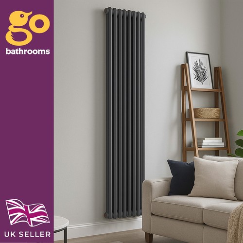 Grey double radiator - grey,