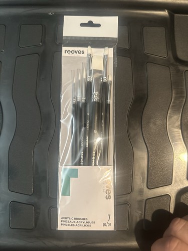 Reeves 7pc synthetic - reeves, acrylic