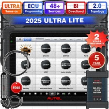 2025 Autel MaxiSys ULTRA Lite MS919 Diagnostic Scanner VCI Programmer Topology