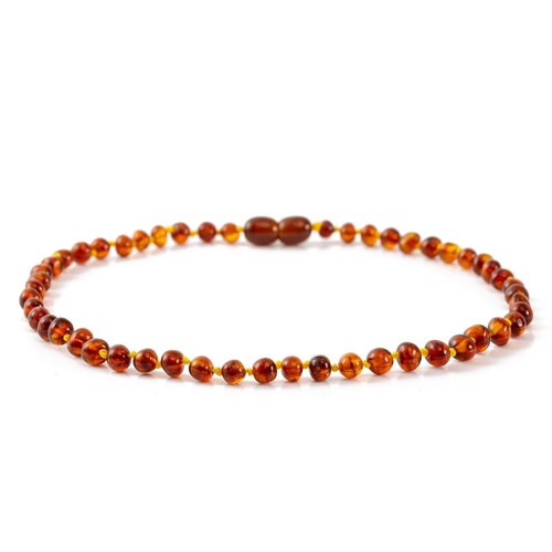 Genuine amber necklace - amber,