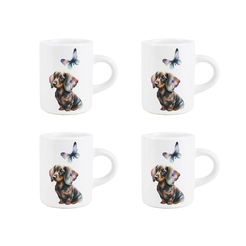Dachshund espresso mugs - -, mini