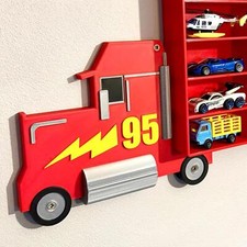 Truck & Wheels (NO SHELF) | Turn Any Shelf into A Truck | For Toy Car Disney