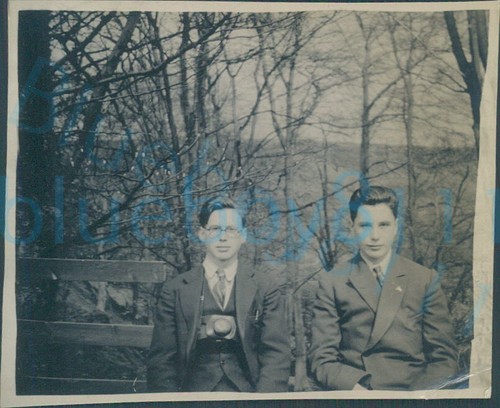 1940s youth cycle tour photo - 1940s,