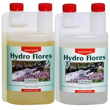 Hydro Flores A+B HARD Water 1L - Canna Hydroponic Nutrient 1 Litre