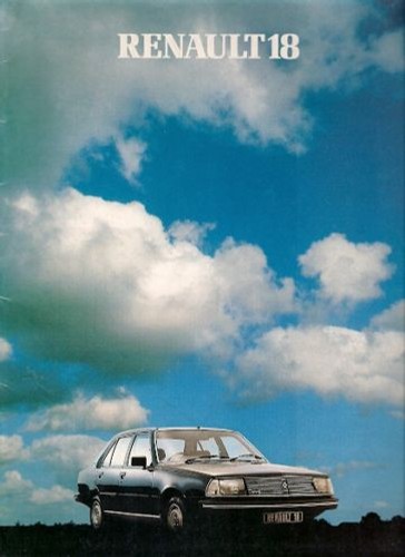 Renault saloon early mid - 18,