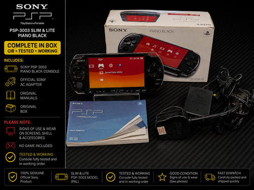 Sony psp 3003 slim and - sony,