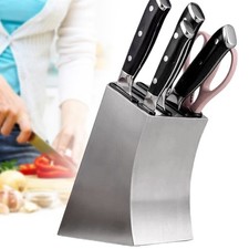 Stainless Steel Knife Block
