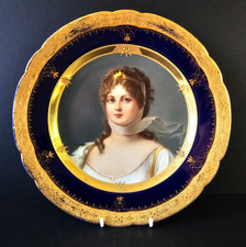 Vienna Style Porcelain Plate