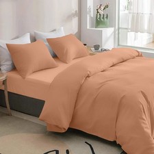 4 Piece Reversible Duvet Cover
