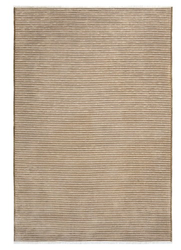 Ada beige striped - striped, machine