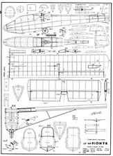 109 pionyr glider - glider, scale