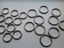 Quality Metal Round Welded O Rings 20mm or 25mm 38mm 50mm 