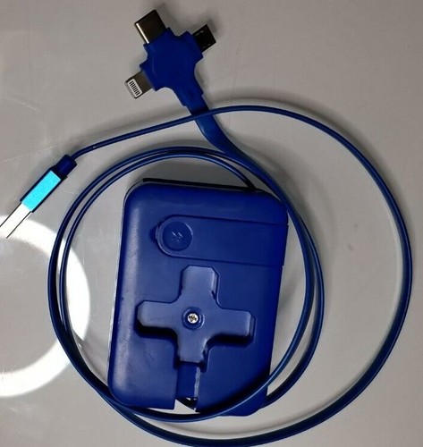 Retractable usb charger - 3-in-1,