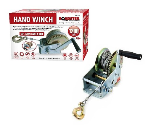 Winch puller hand powered - hand,