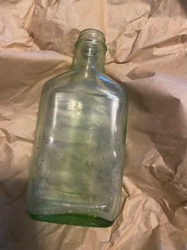 Vintage antique green glass - vintage,