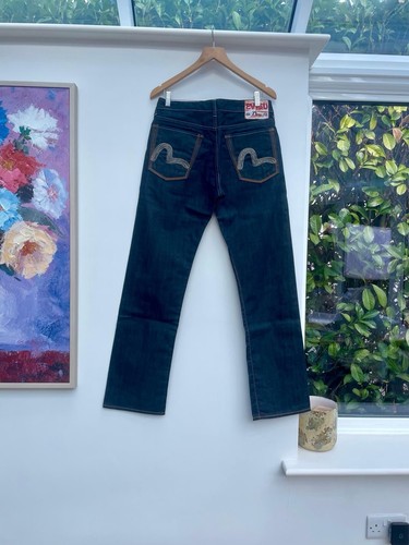 Evisu raw selvedge denim - denim, eu-ed