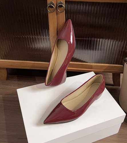 Women leather flat - women, pumps