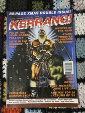 Kerrang! No 372: Xmas 1991 Double Issue - Freddie Mercury tribute, readers polls