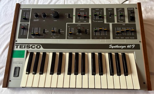 Teisco 60f synthesizer - teisco,