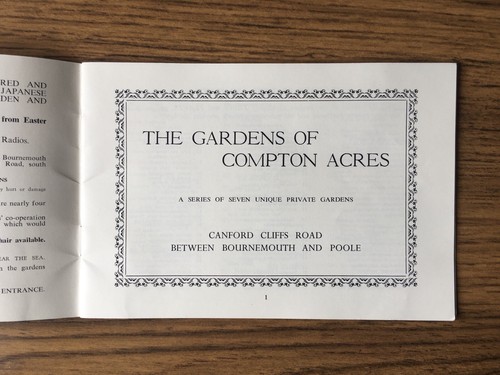 Vintage compton acres - vintage,
