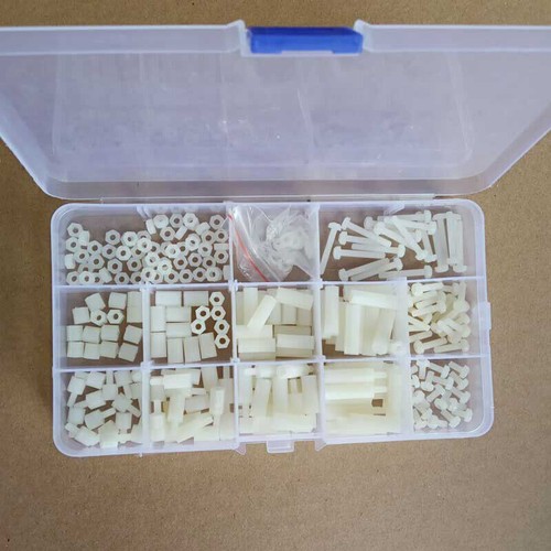 180pcs 260pcs nylon hex - m3,
